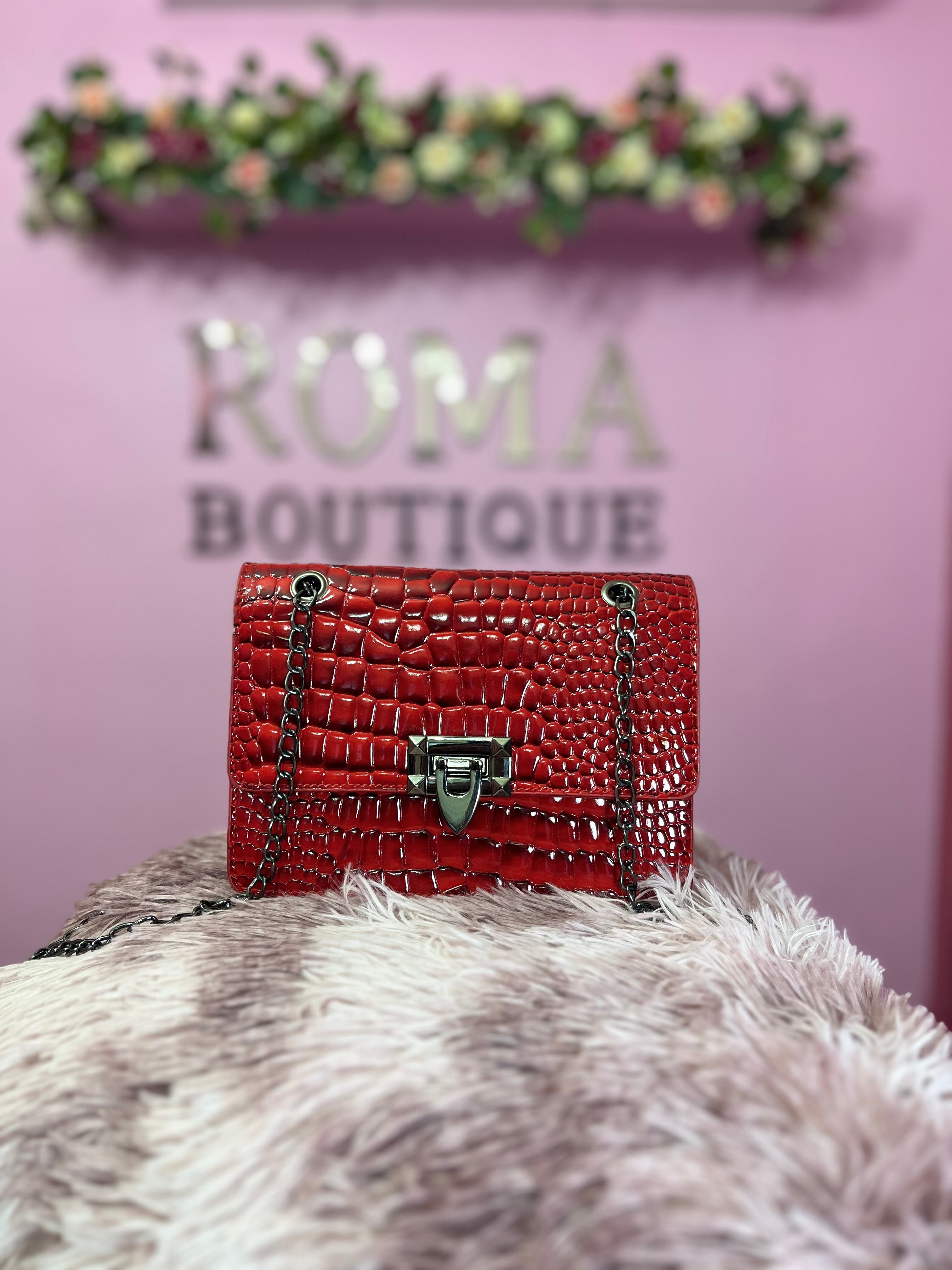 Crossbody Roja Serpiente