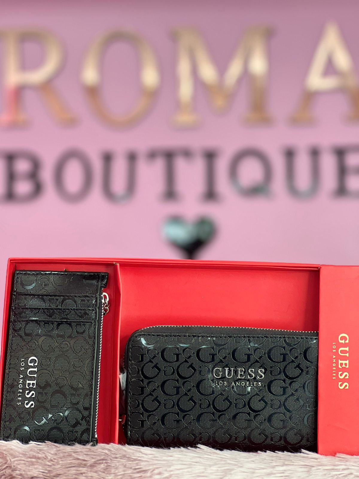 CARTERA & TARJETERO GUESS