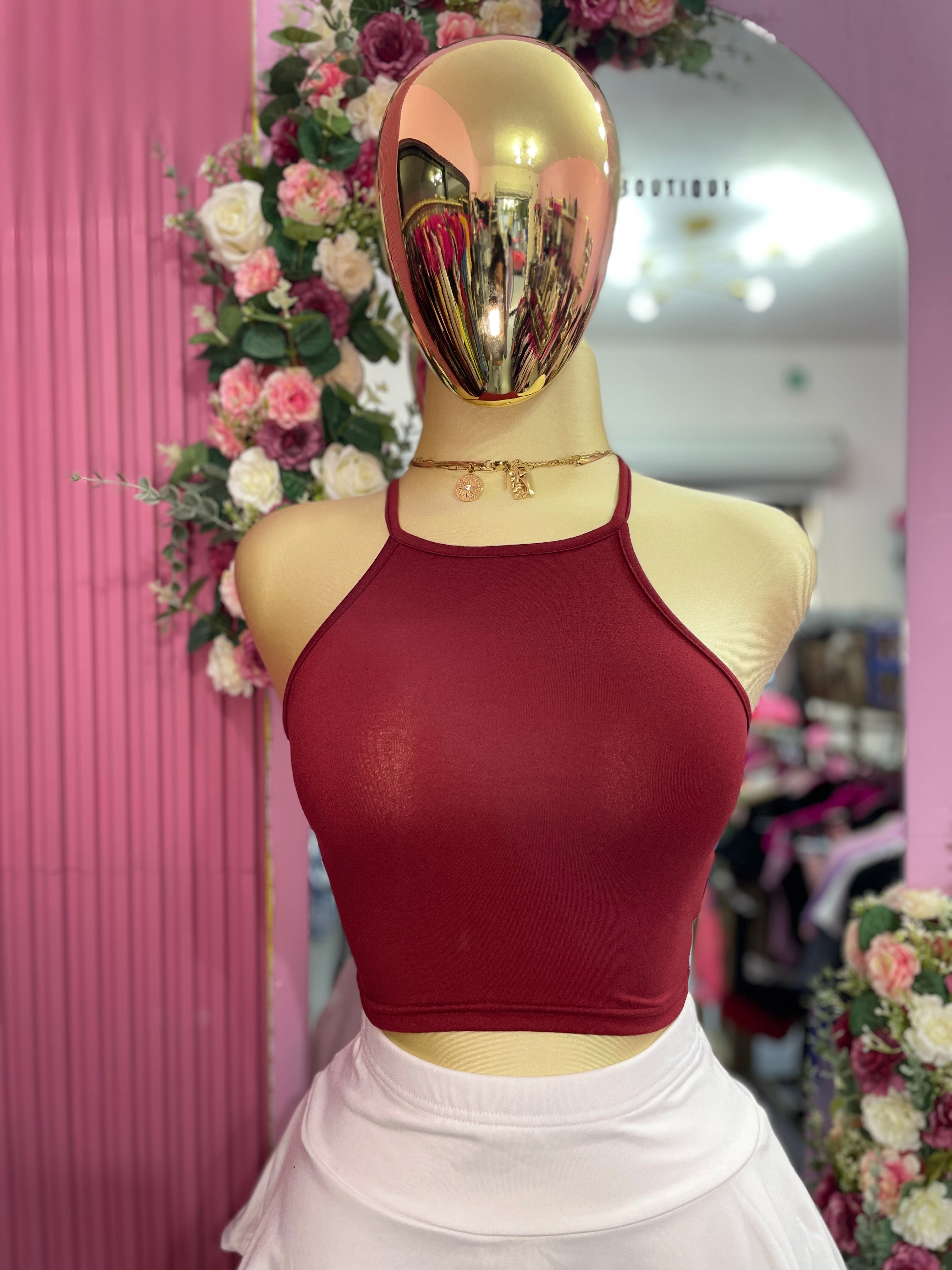 Top casuales de cuello