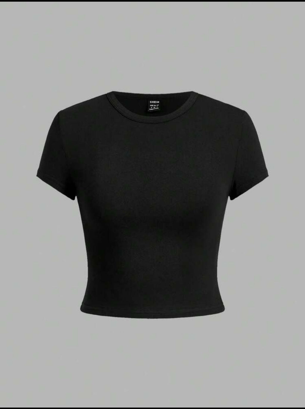 Blusa básica corta