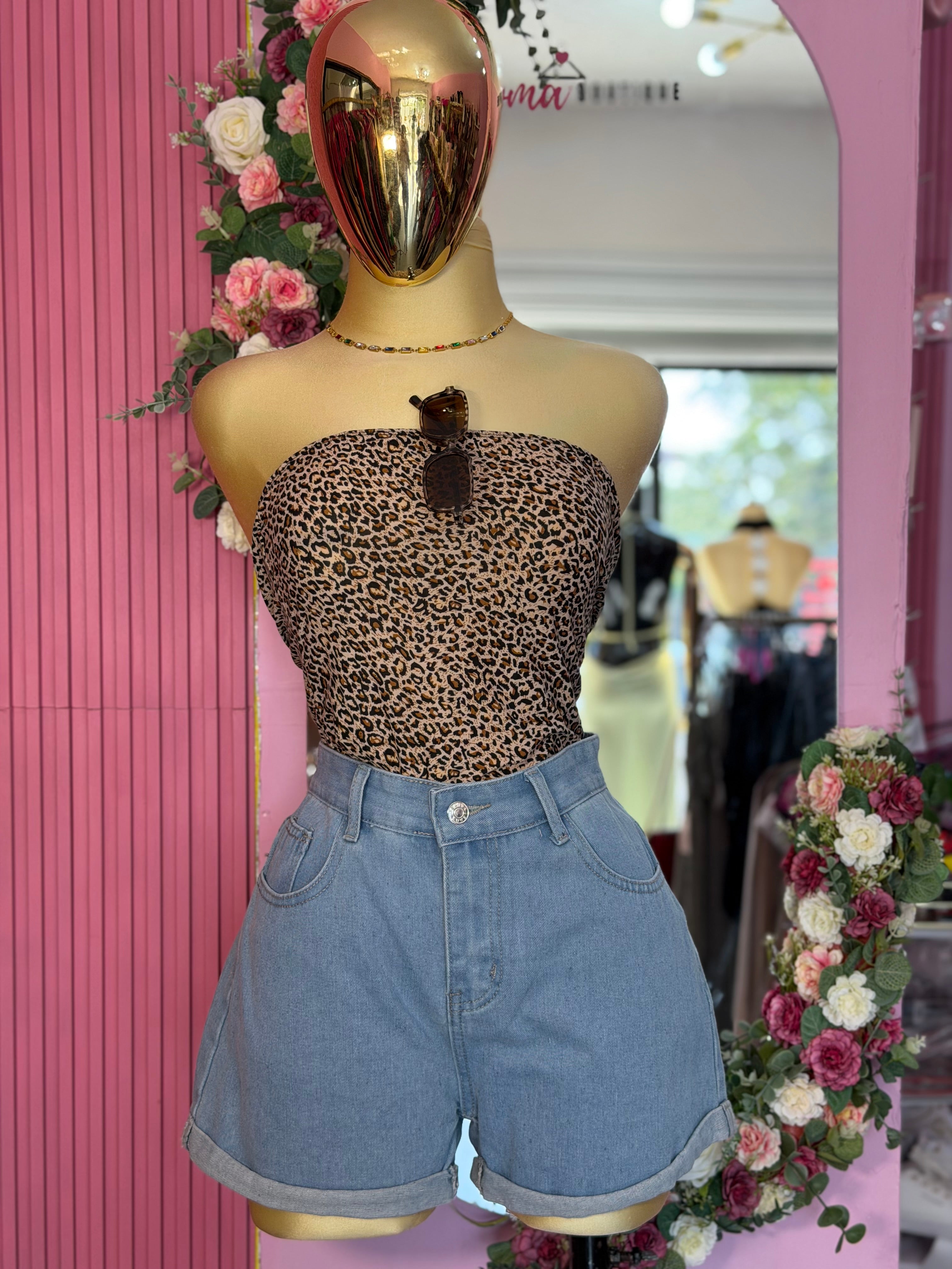 Short de mezclilla básico