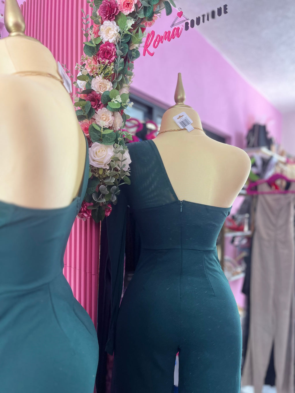 Palazzo verde  elegante de lado