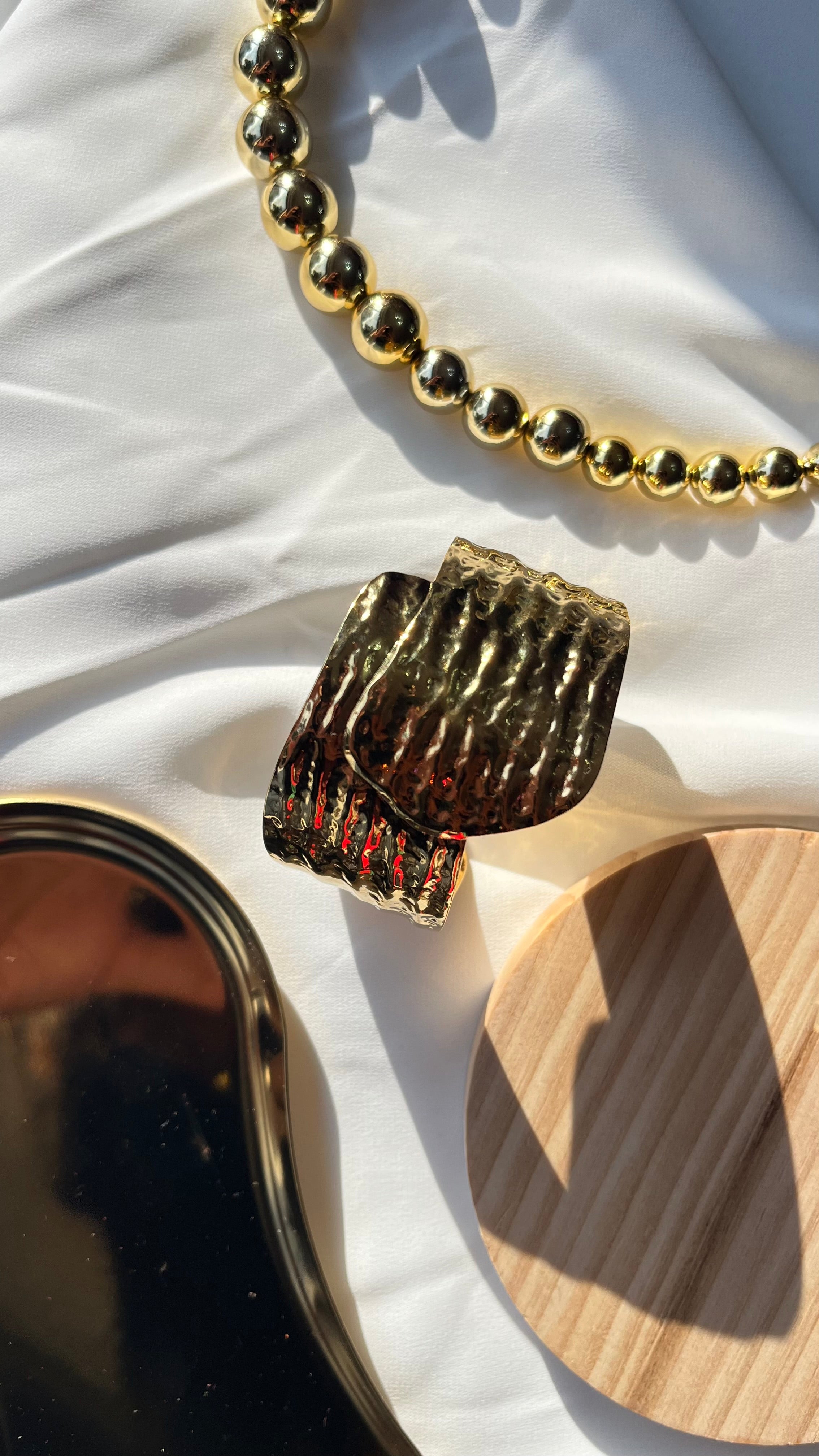 Pulsera  Dorada elegante