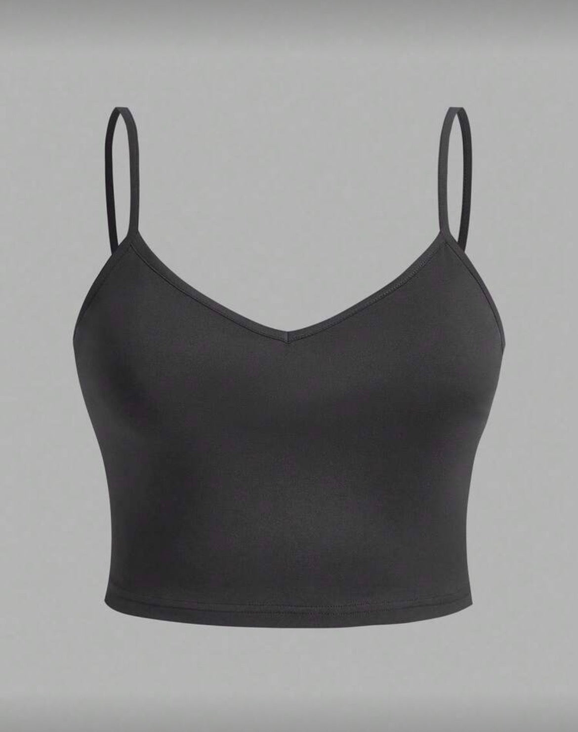 Top con cuello corte v