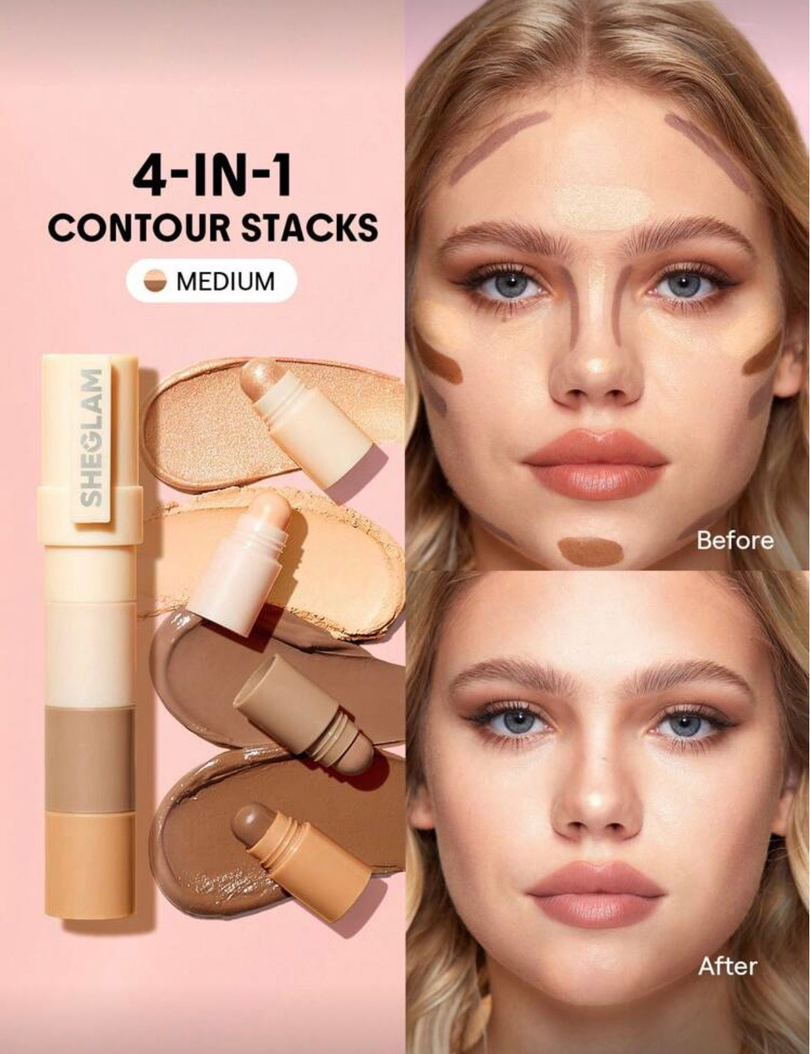 SHEGLAM Lápiz De Contorno