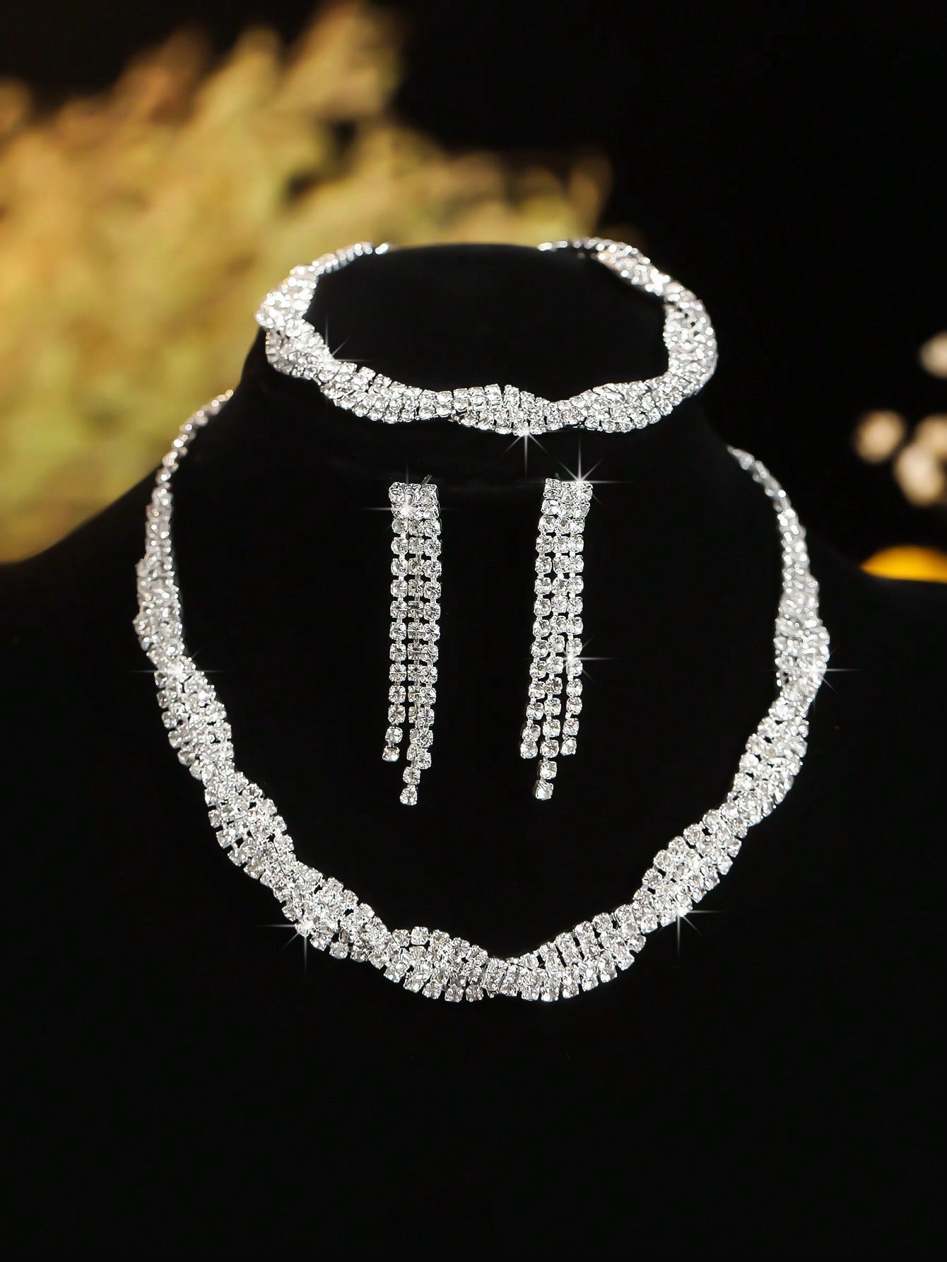 Joyería elegante 3 pzas