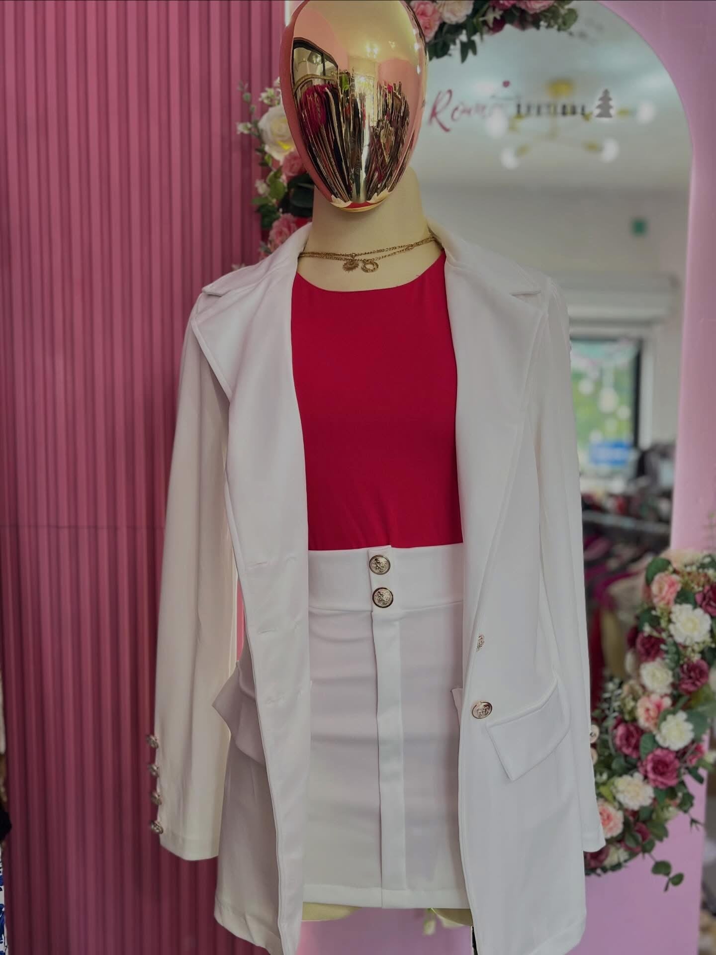 Conjunto de Falda y Blazer