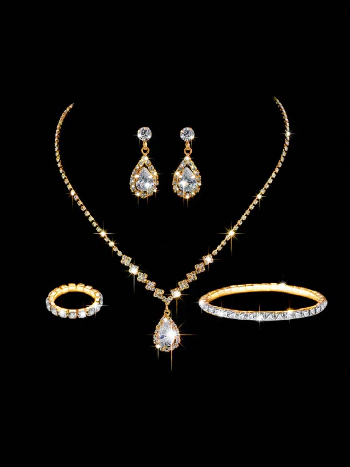 Joyería elegante dorado