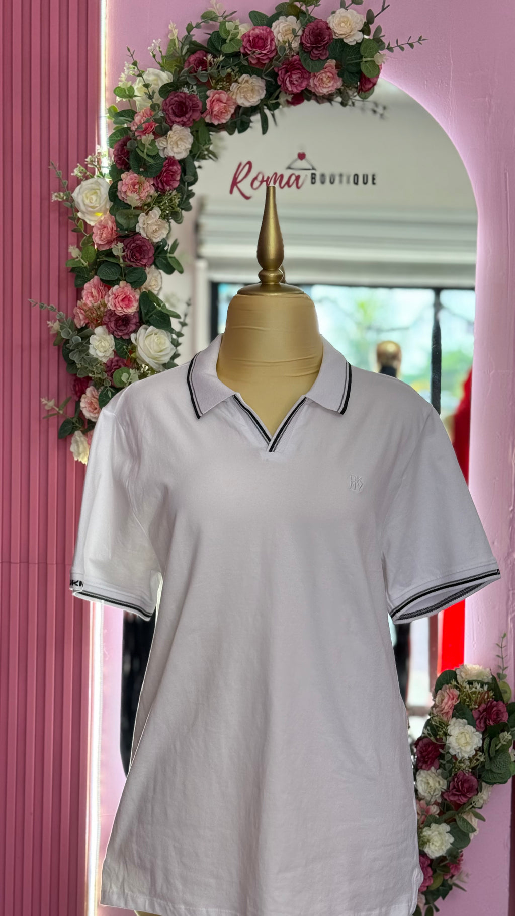 Playera polo DKNY caballero