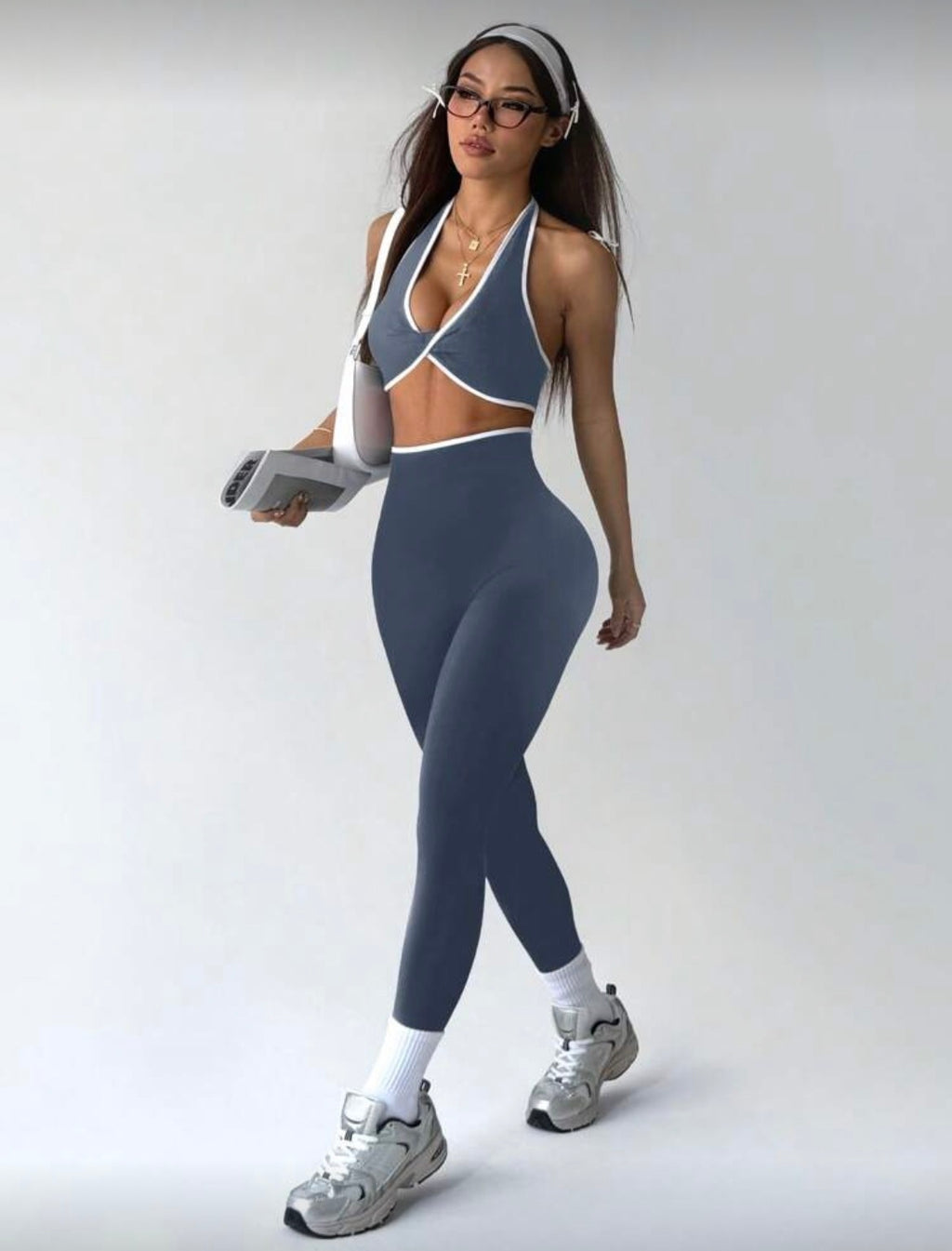 Legging y top deportivo