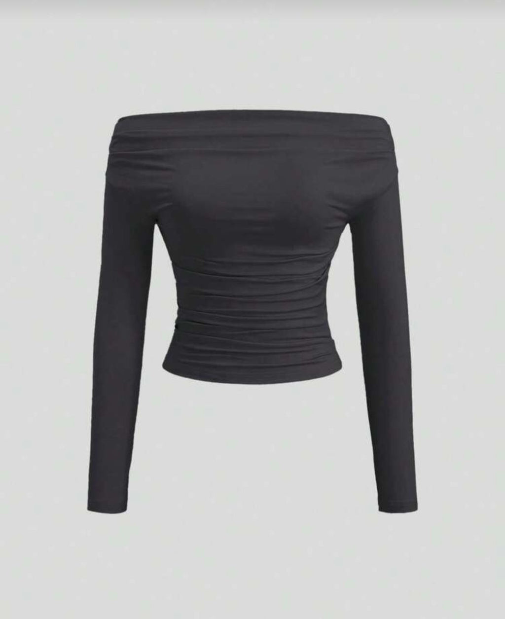 Blusa manga larga hombros descubiertos
