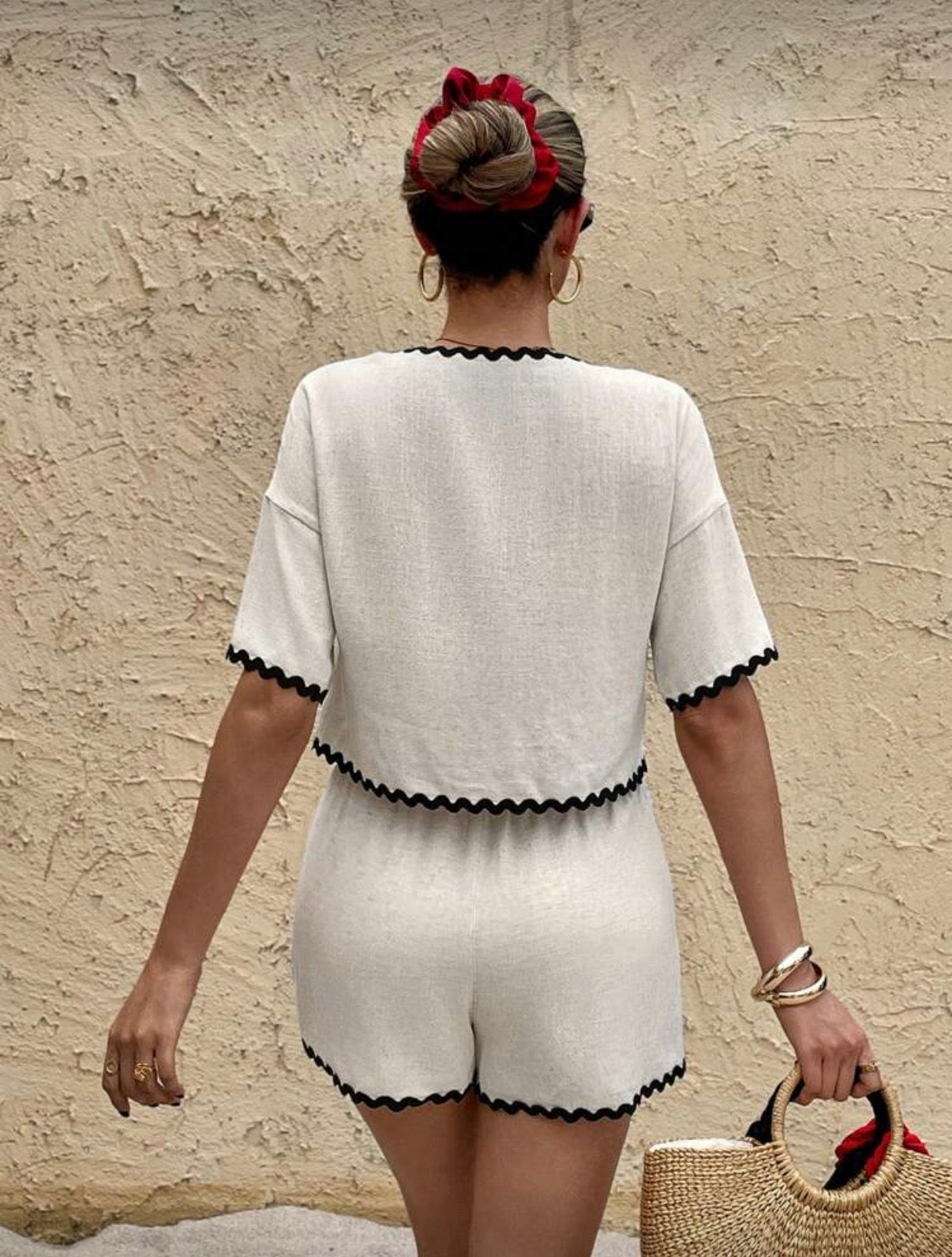 Conjunto short casual