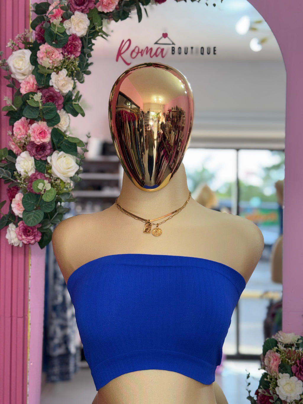 Top básicos strapless