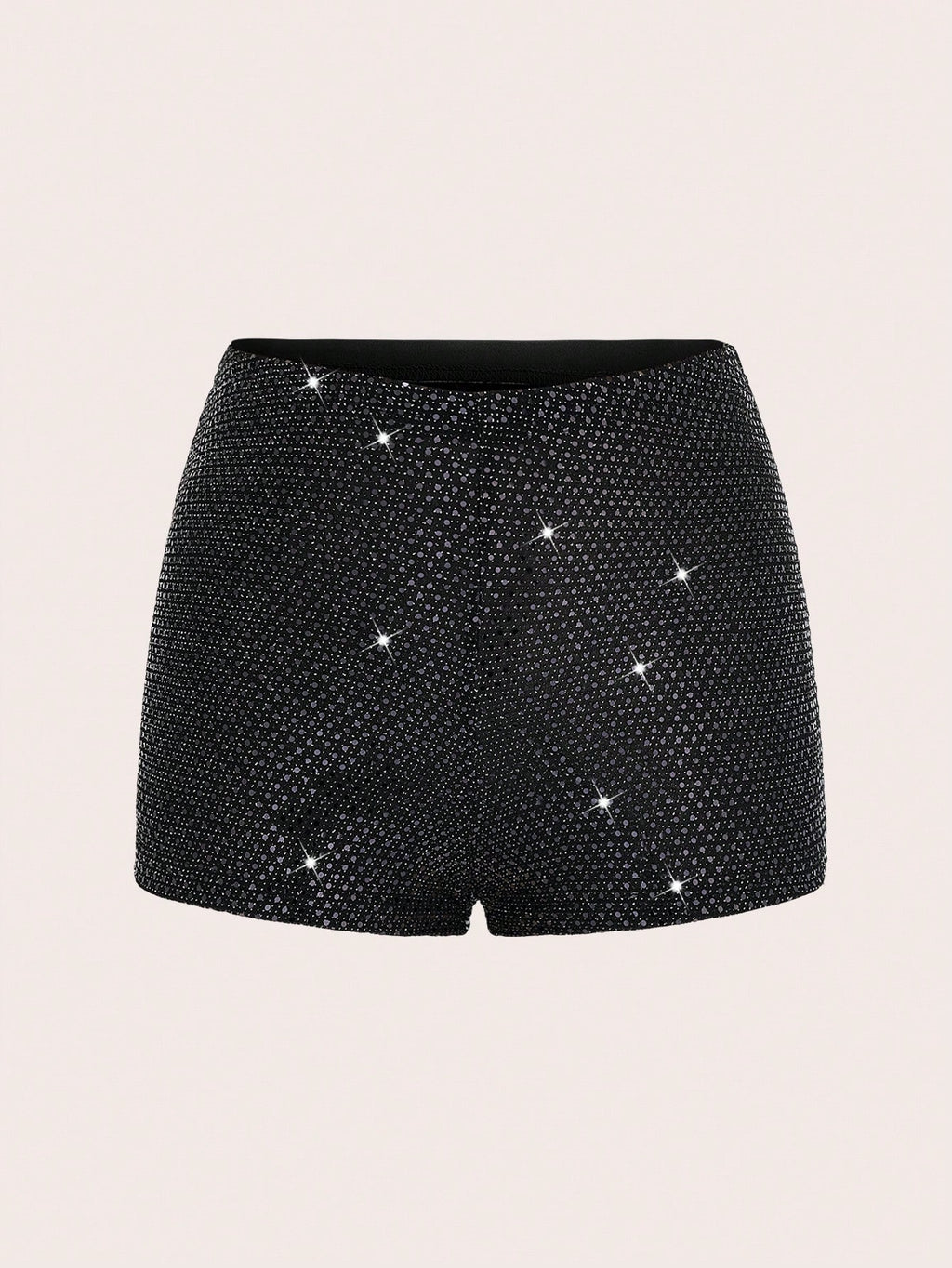 Mini short con brillo