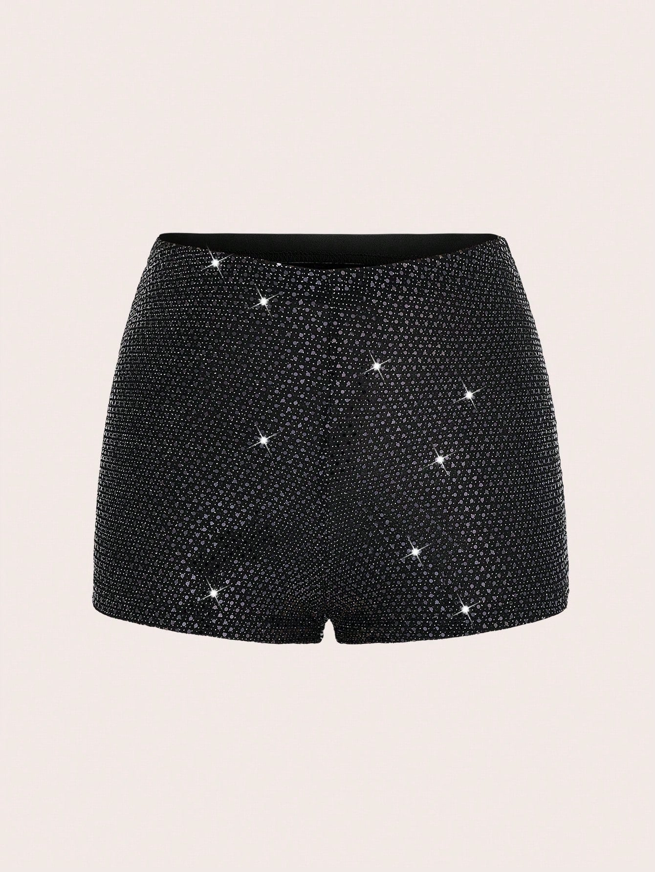Mini short con brillo