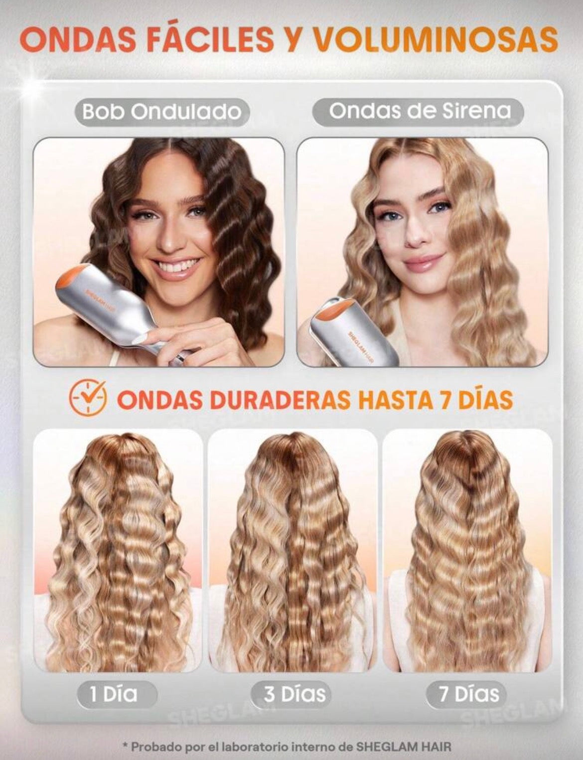 Sheglam Plancha De Cabello Beach Babe Hair