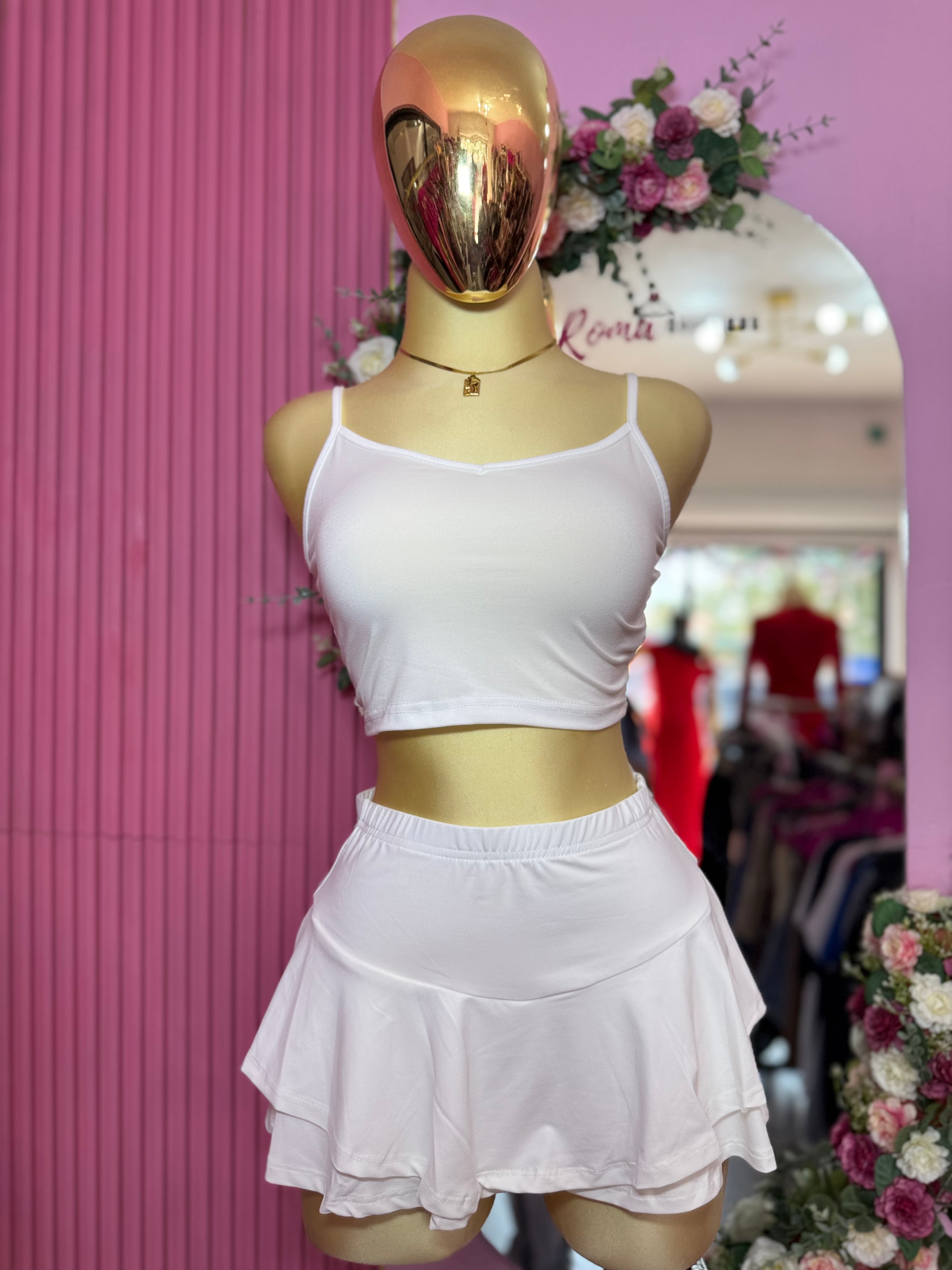 Top con corte de cuello V