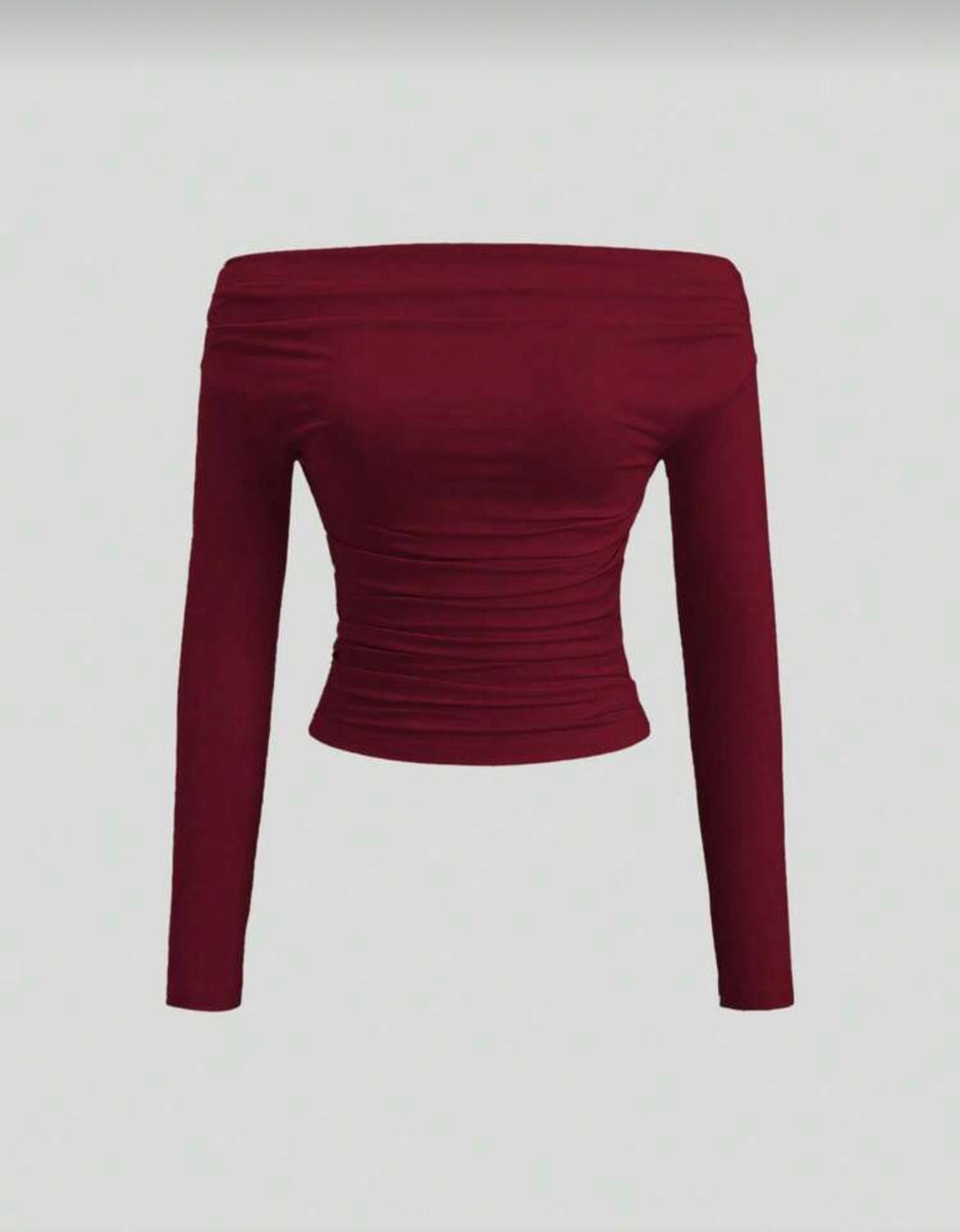 Blusa manga larga hombros descubiertos