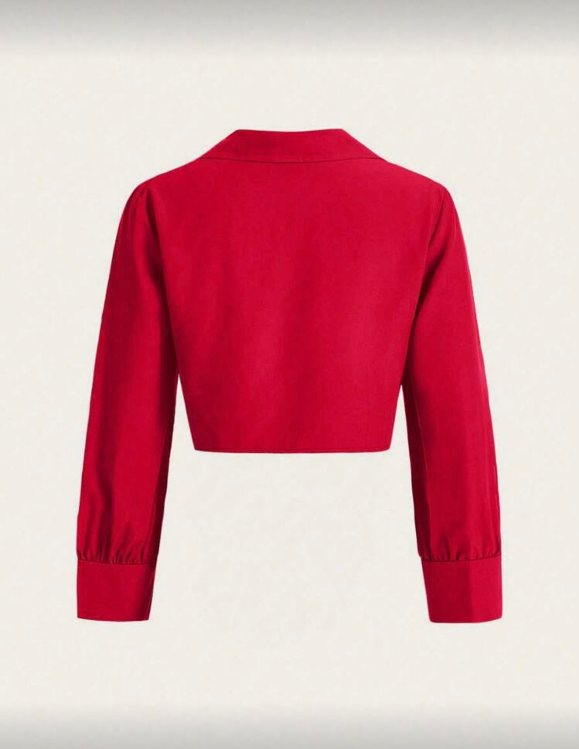 Blusa con botones manga larga