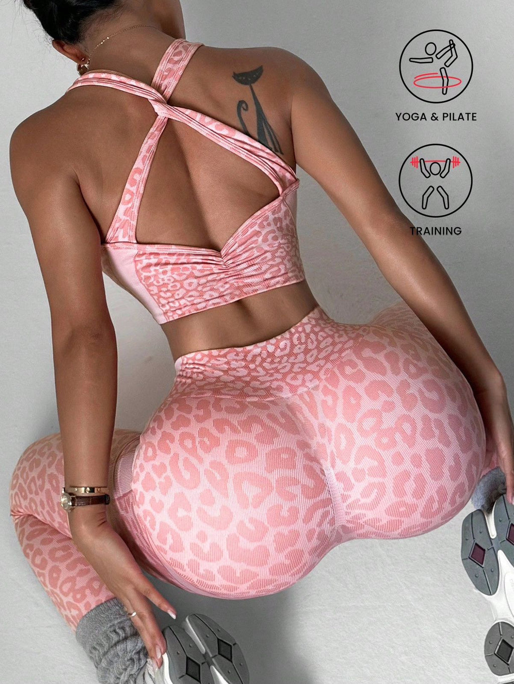 Leggins y top deportivo