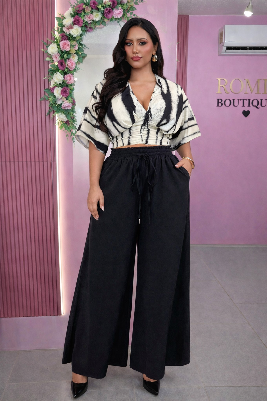 Conjunto pantalón curvy