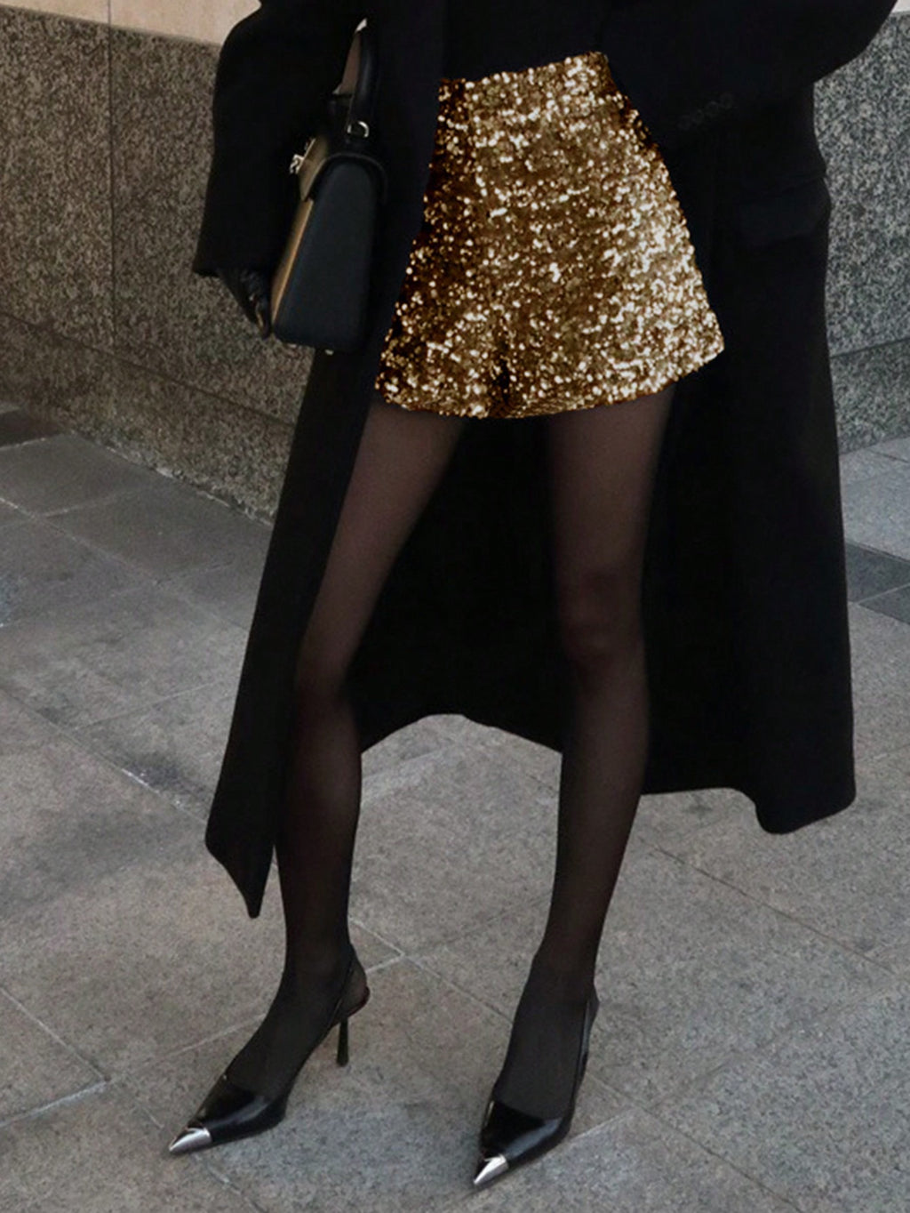 Short de lentejuelas