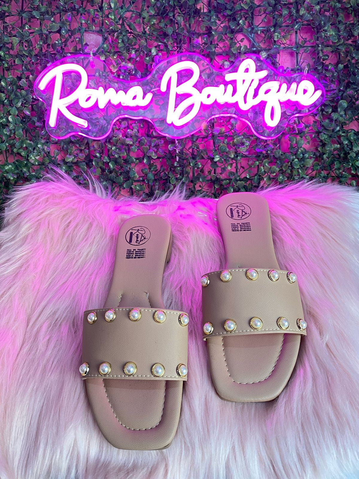 Sandalias perla