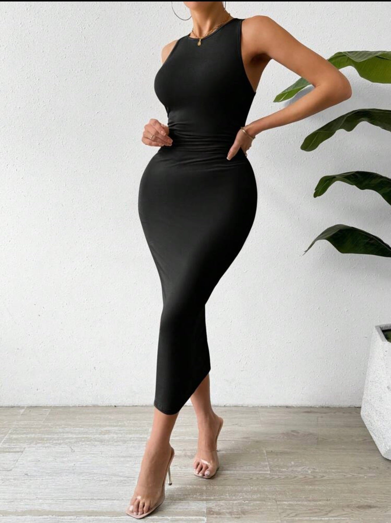 Vestido largo casual